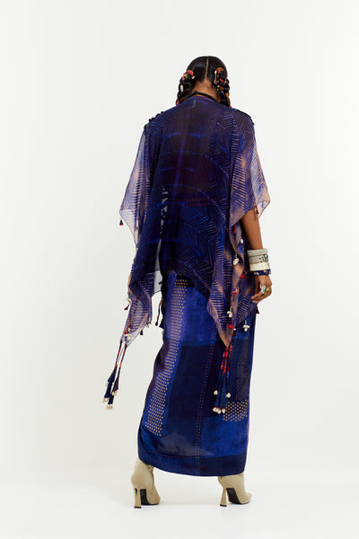 Aseem Kapoor Gami Envelope Jacket Set indian designer wear online shopping melange singapore