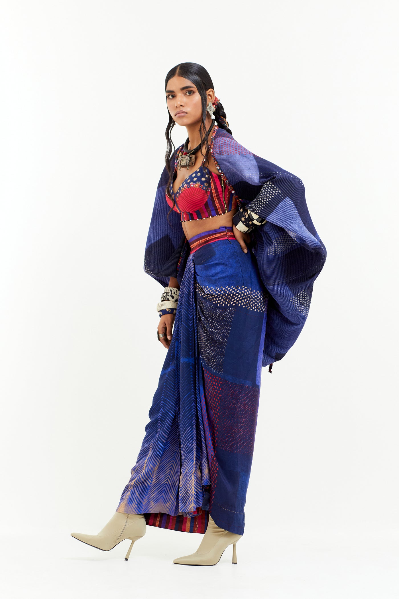 Aseem Kapoor Kama Blouse indian designer wear online shopping melange singapore