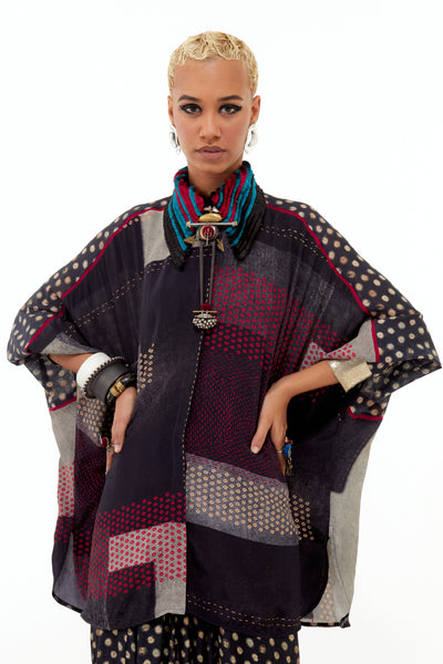 Aseem Kapoor Mandala Shirt indian designer wear online shopping melange singapore
