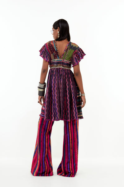 Aseem Kapoor Nero Dress Set indian designer wear online shopping melange singapore