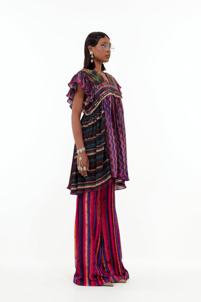 Aseem Kapoor Nero Dress Set indian designer wear online shopping melange singapore