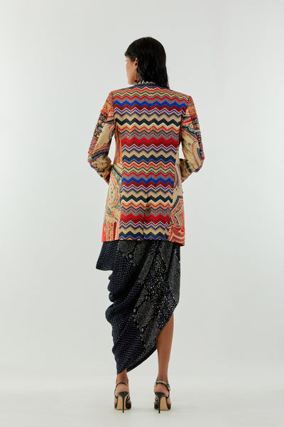 Aseem Kapoor Open Dhana Jacket indian designer wear online shopping melange singapore