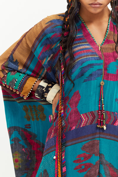 Aseem Kapoor Ritu Kaftaan Tunic Set indian designer wear online shopping melange singapore