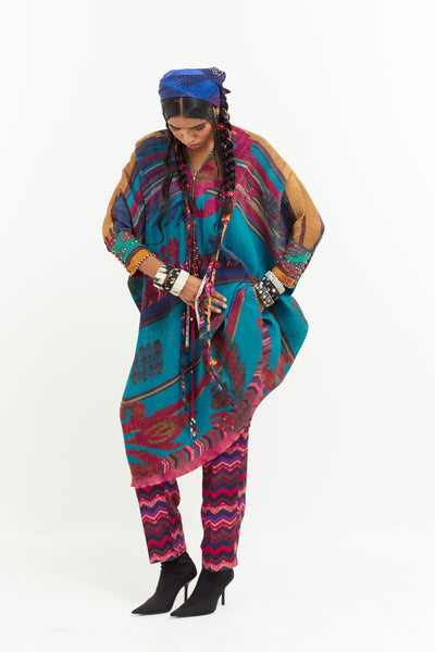 Aseem Kapoor Ritu Kaftaan Tunic Set indian designer wear online shopping melange singapore
