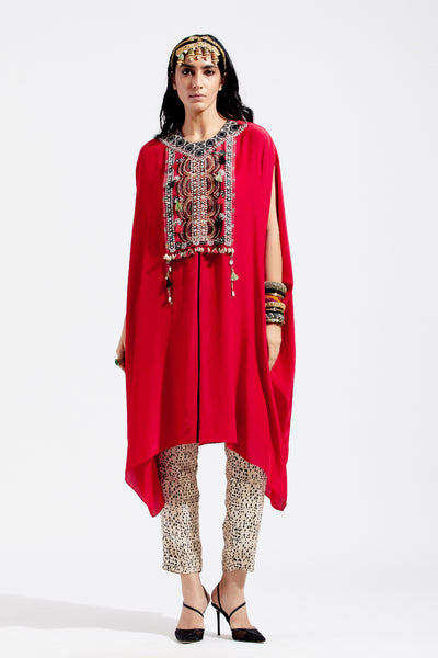 Aseem Kapoor Ritu Kaftan Tunic Set indian designer wear online shopping melange singapore