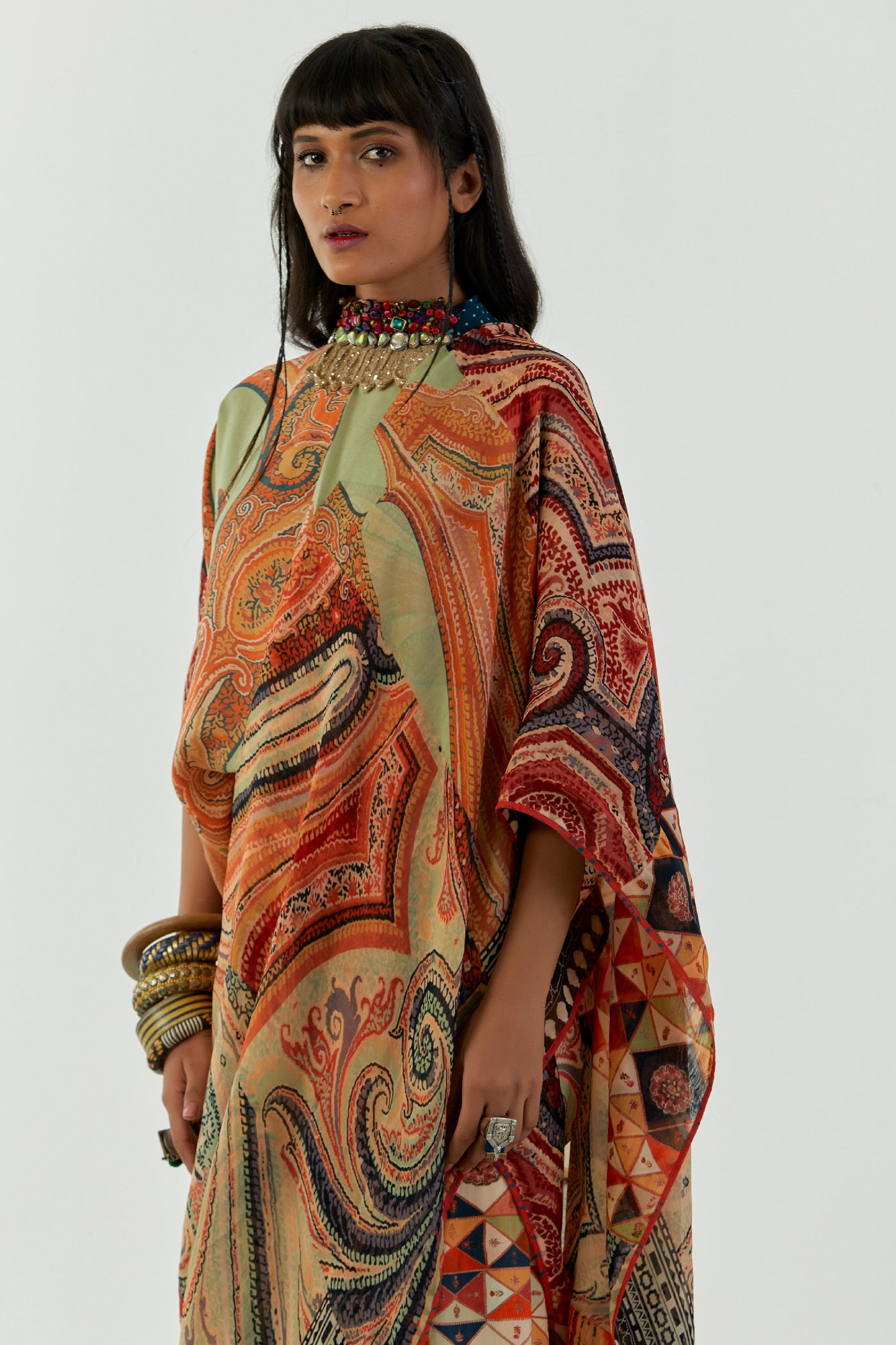 Aseem Kapoor Sadhvi Drape Saree indian designer wear online shopping melange singapore