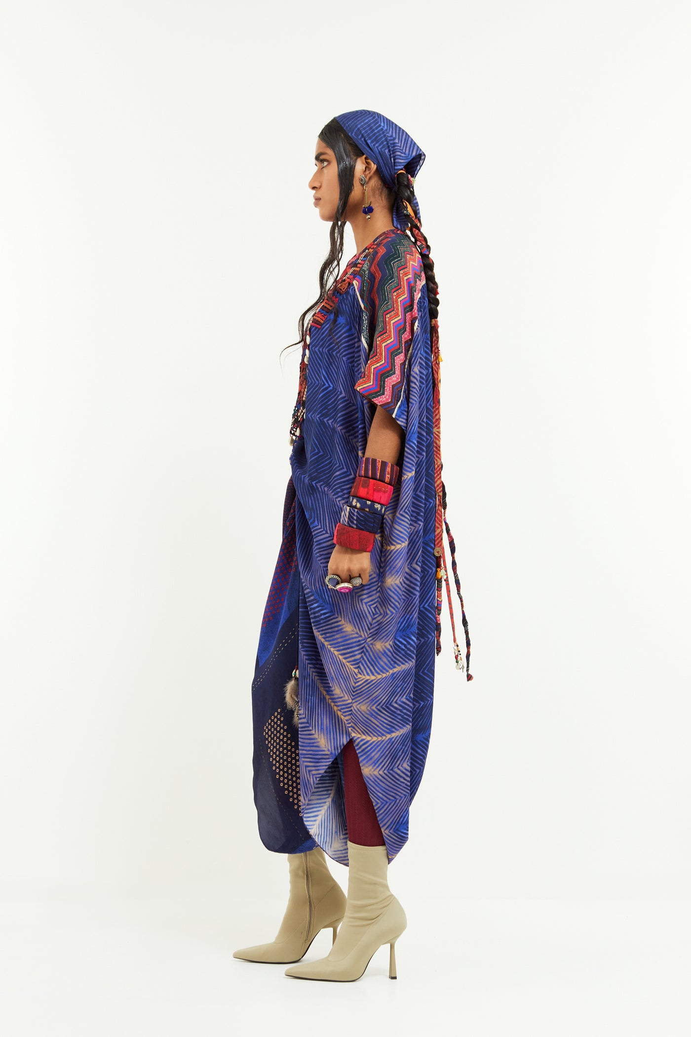 Aseem Kapoor Vayu Jumpsuit Kaftaan indian designer wear online shopping melange singapore