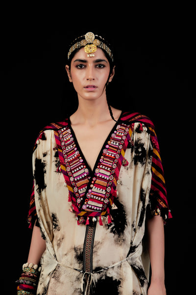 Aseem Kapoor Vayu Jumpsuit Kaftan indian designer wear online shopping melange singapore
