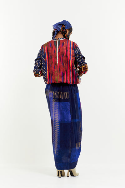 Aseem Kapoor Zahra Multi Sweatshirt Set indian designer wear online shopping melange singapore