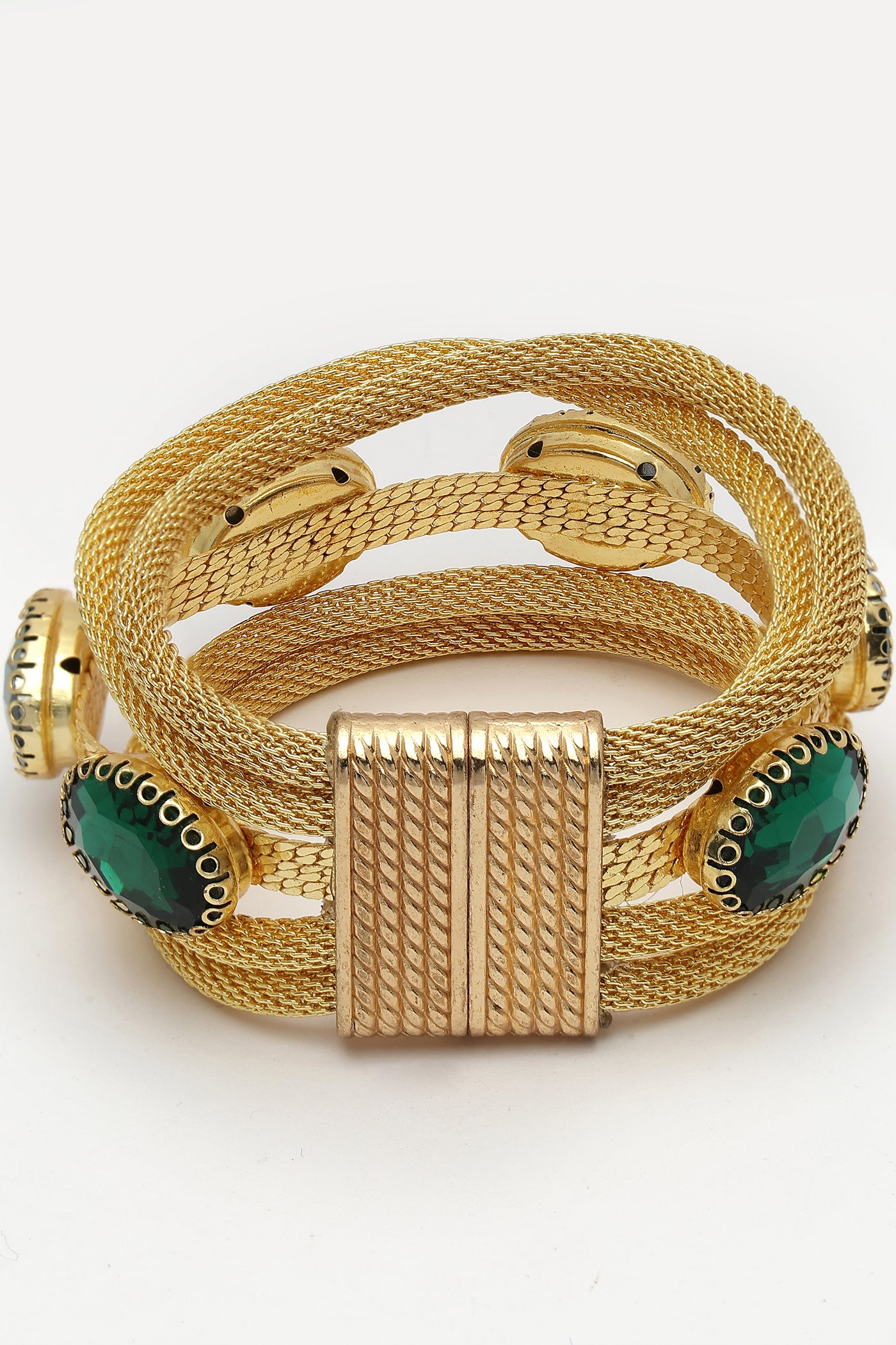 Bijoux Crystal Link Bracelet indian designer wear online shopping melange singapore