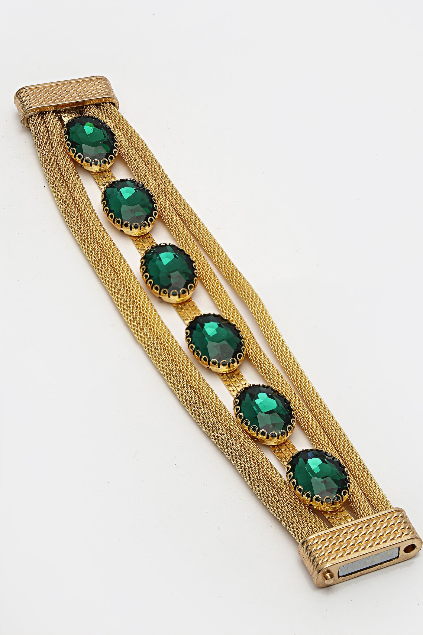 Bijoux Crystal Link Bracelet indian designer wear online shopping melange singapore