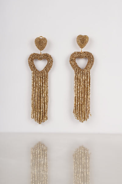Bijoux Golden Love Sparklers indian designer wear online shopping melange singapore