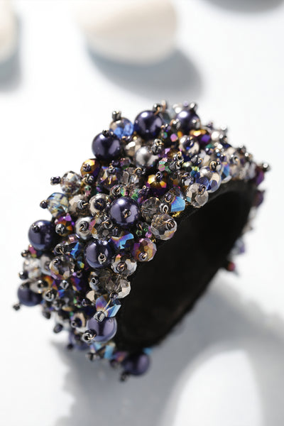 Bijoux Midnight Sparkle Bracelet indian designer wear online shopping melange singapore
