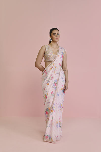 Chamee and Palak Amelia Ggt Saree Indian designer wear online shopping melange singapore 