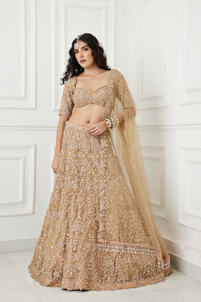 Chamee and Palak Adeeba Lehenga indian designer wear online shopping melange singapore