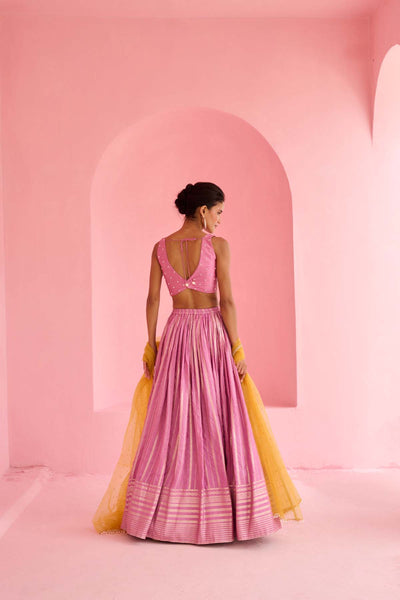 Chamee and Palak Hunar Lehenga Set indian designer wear online shopping melange singapore 
