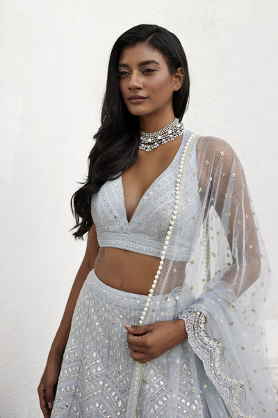 Chamee and Palak Janice Lehenga indian designer wear online shopping melange singapore