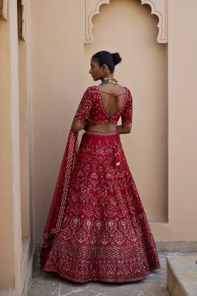 Chamee and Palak Kate Lehenga indian designer wear online shopping melange singapore