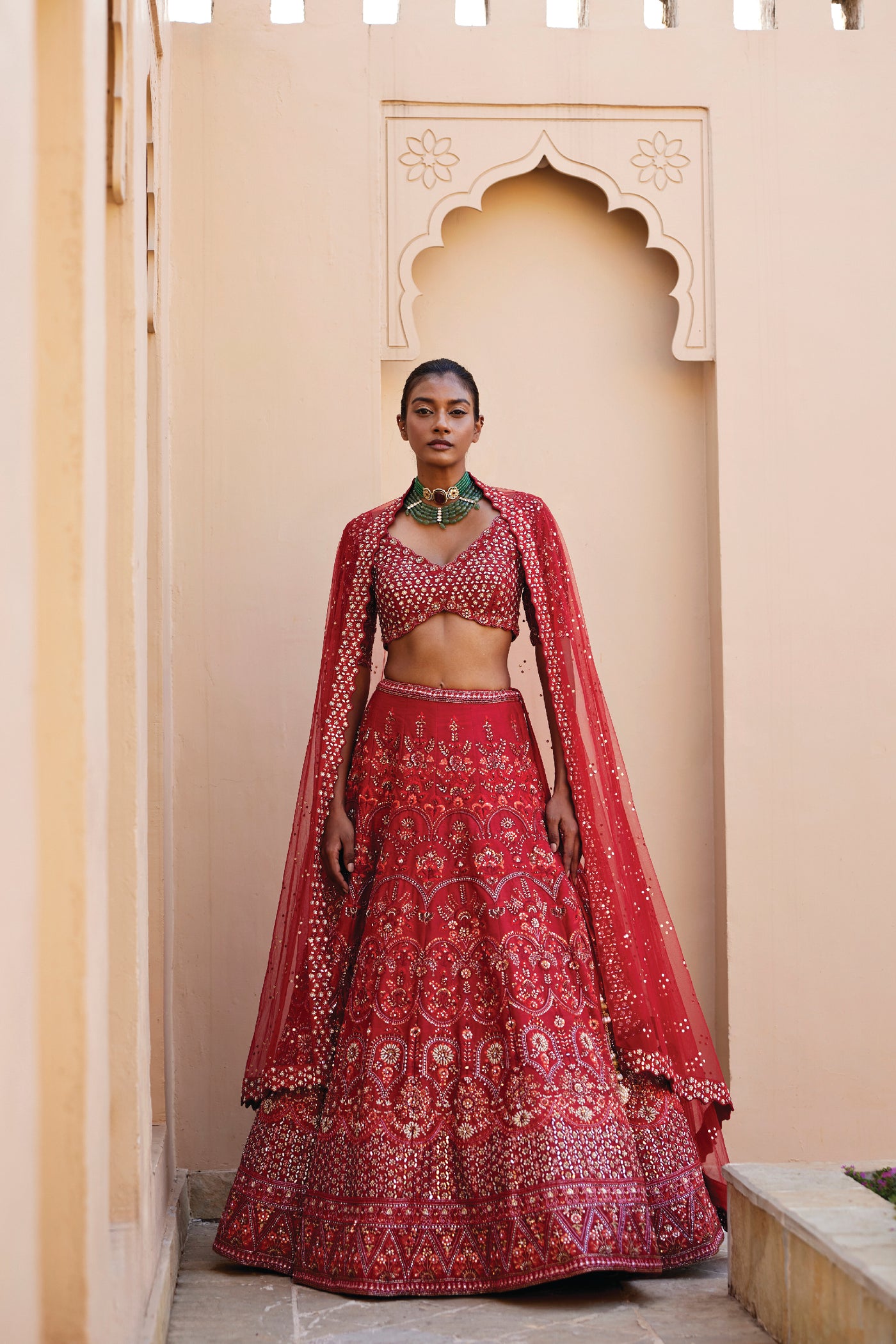 Chamee and Palak Kate Lehenga indian designer wear online shopping melange singapore