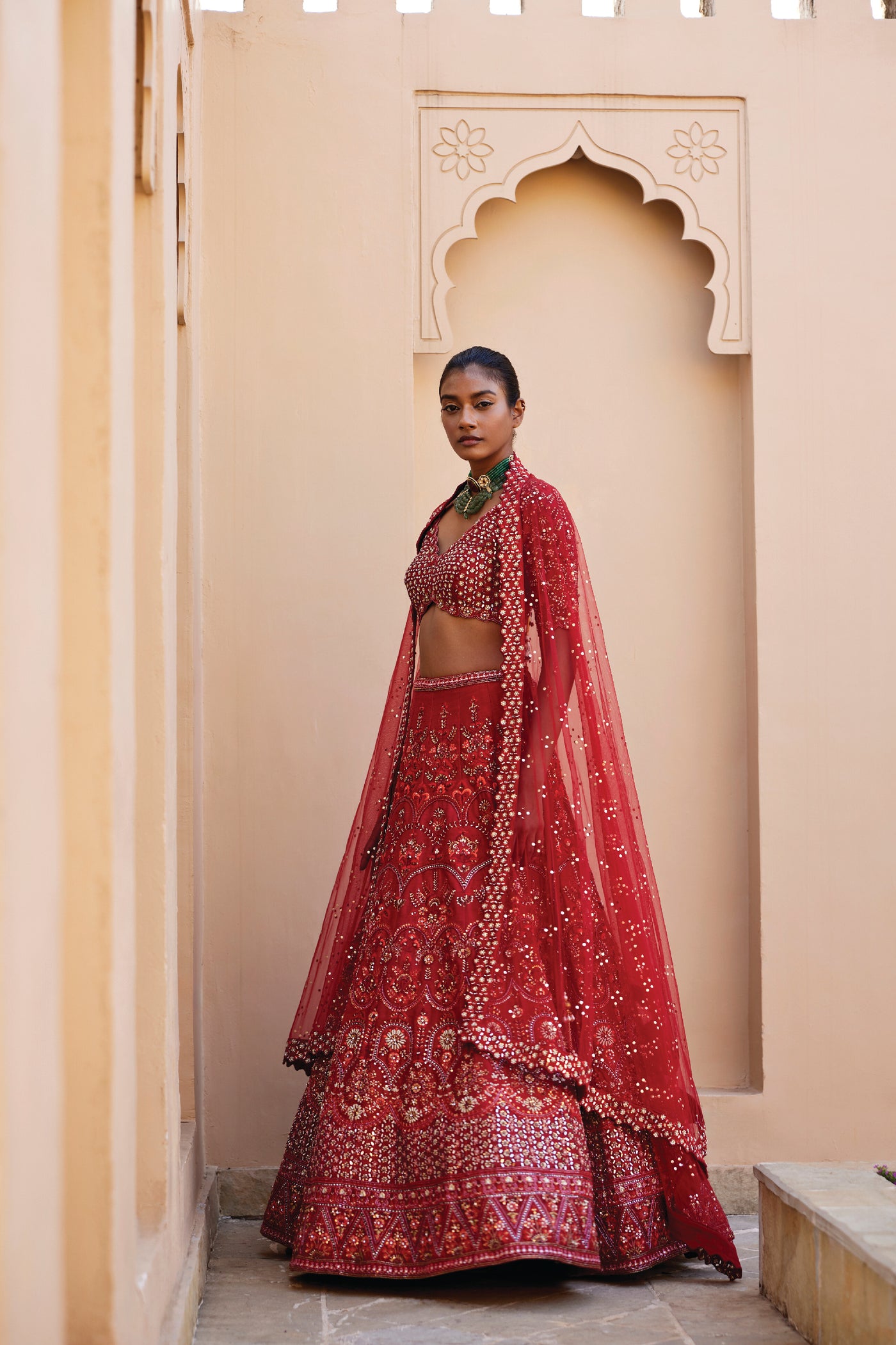 Chamee and Palak Kate Lehenga indian designer wear online shopping melange singapore