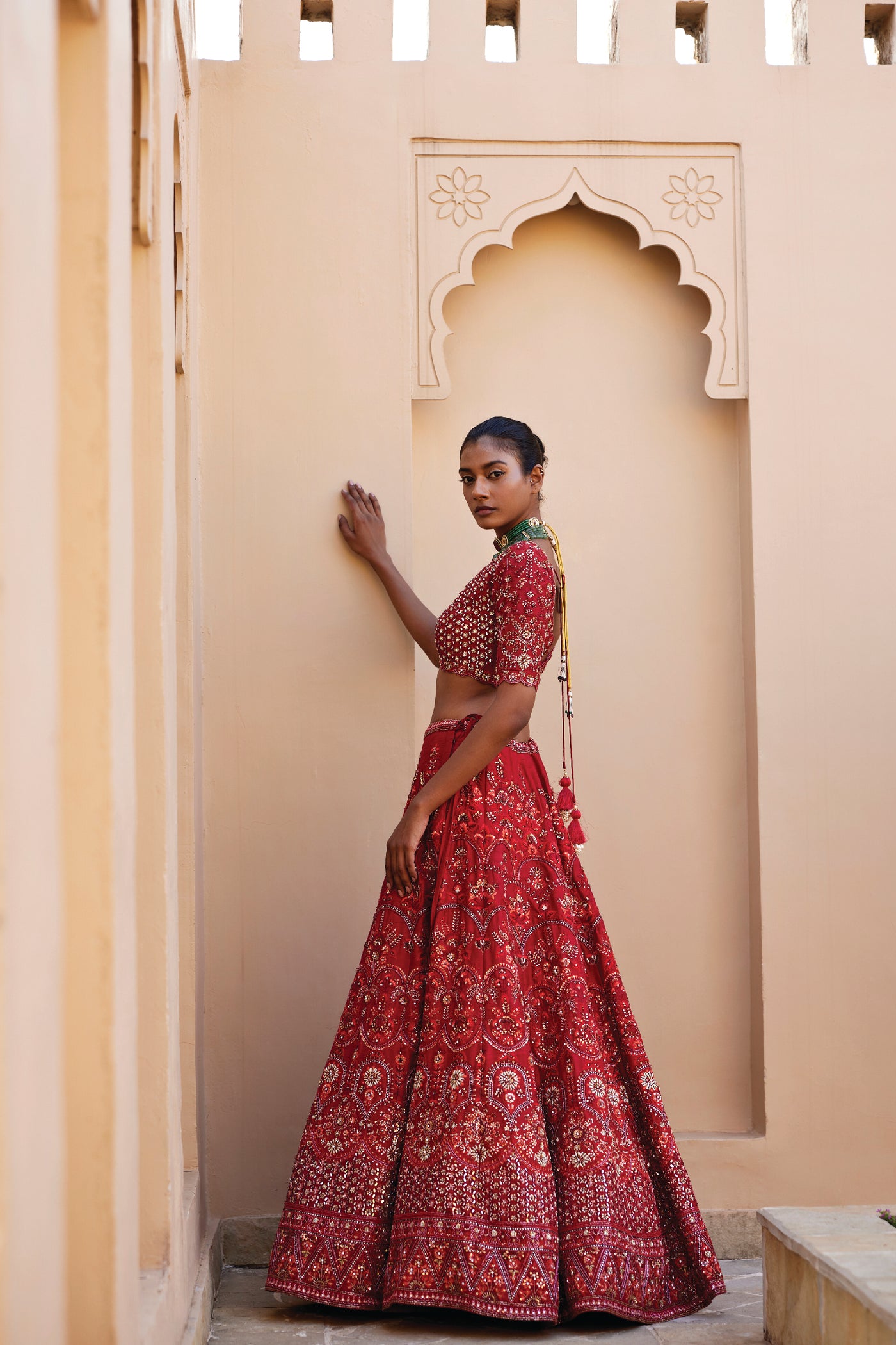 Chamee and Palak Kate Lehenga indian designer wear online shopping melange singapore