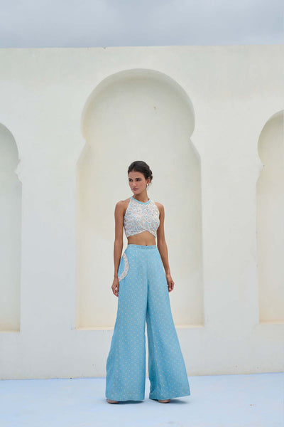 Chamee and Palak Lara Cape Set indian designer wear online shopping melange singapore 