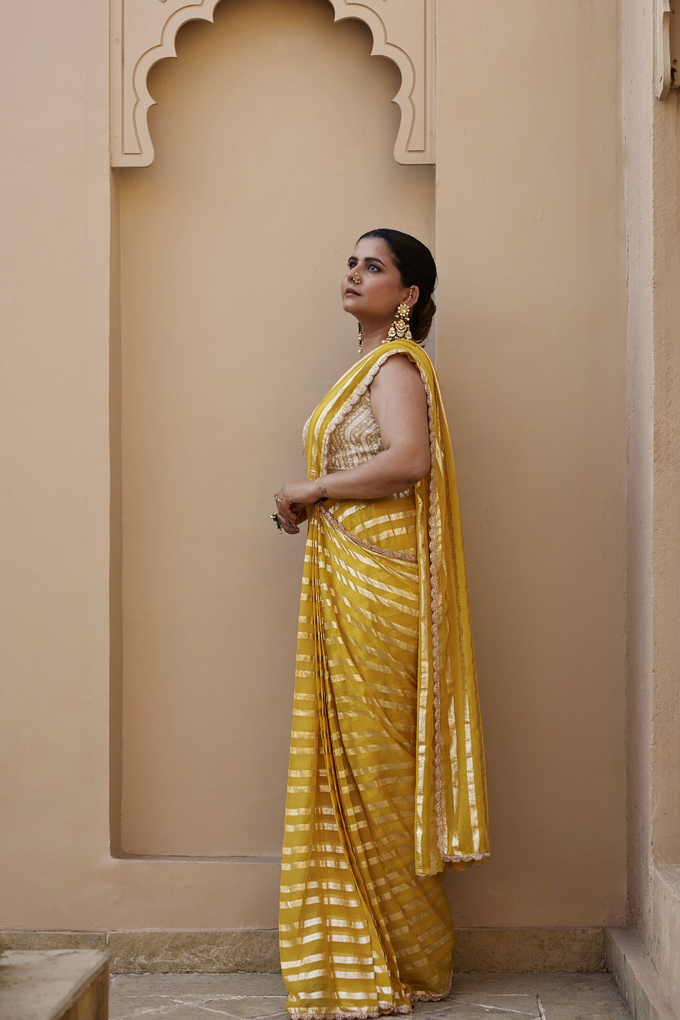 Chamee and Palak Luna Saree indian designer wear online shopping melange singapore