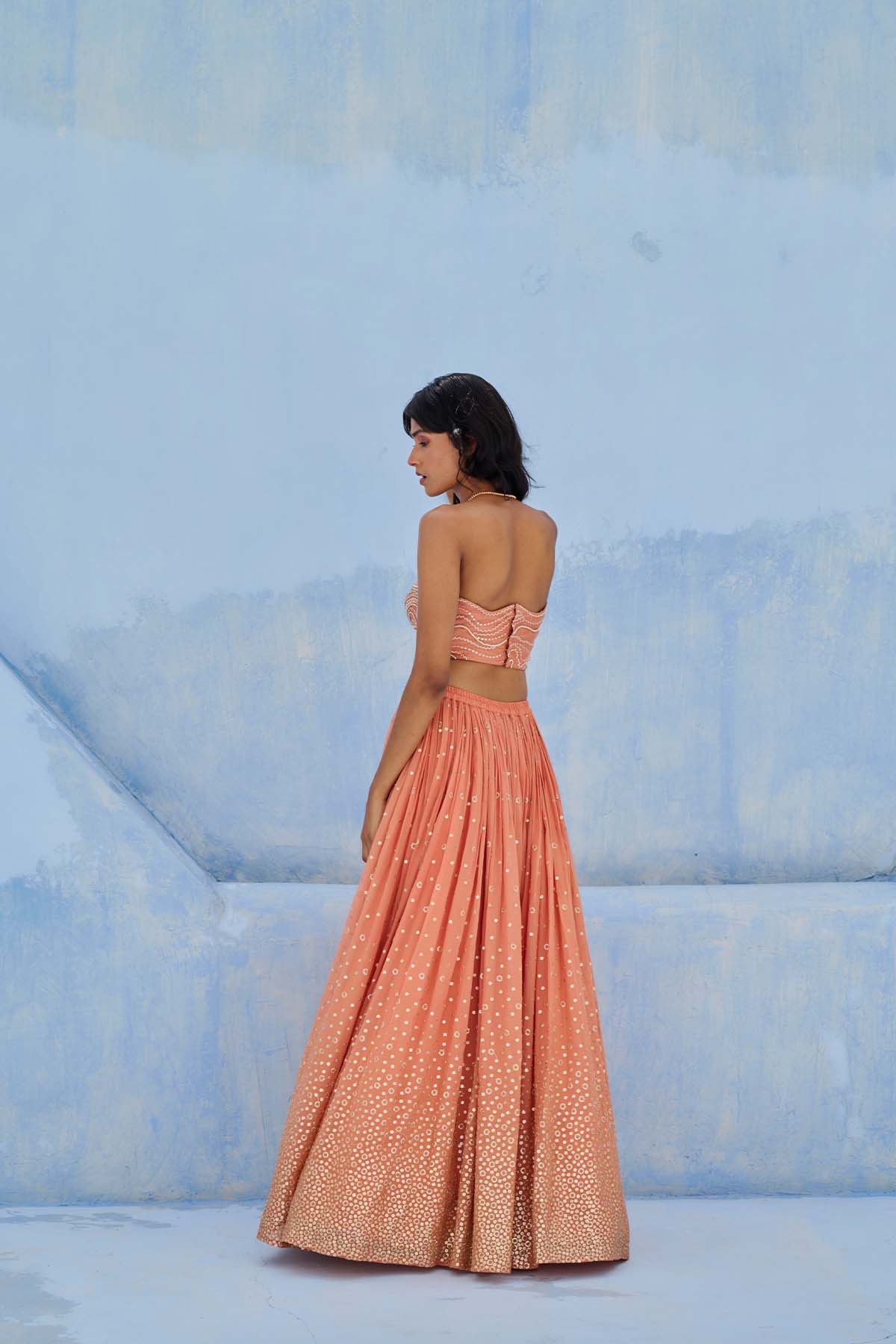 Chamee and Palak Melisa Lehenga  Set indian designer wear online shopping melange singapore 