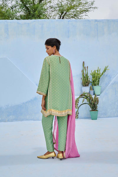 Chamee and Palak Mina Tunic Set indian designer wear online shopping melange singapore 