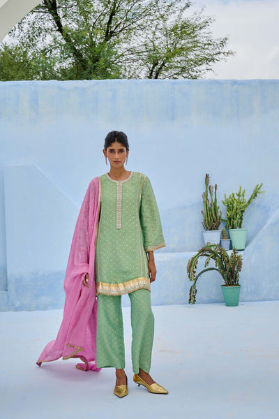 Chamee and Palak Mina Tunic Set indian designer wear online shopping melange singapore 