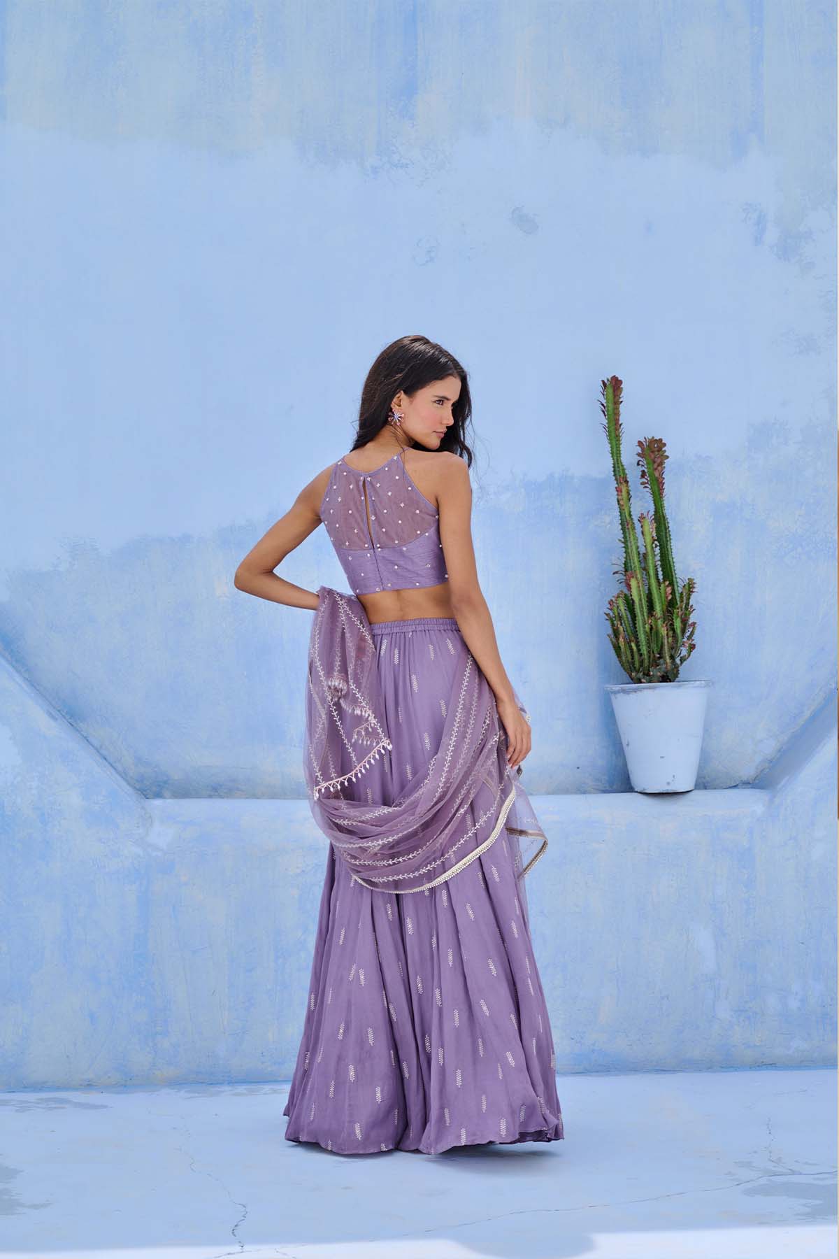 Chamee and Palak Sara Lehenga Set indian designer wear online shopping melange singapore 