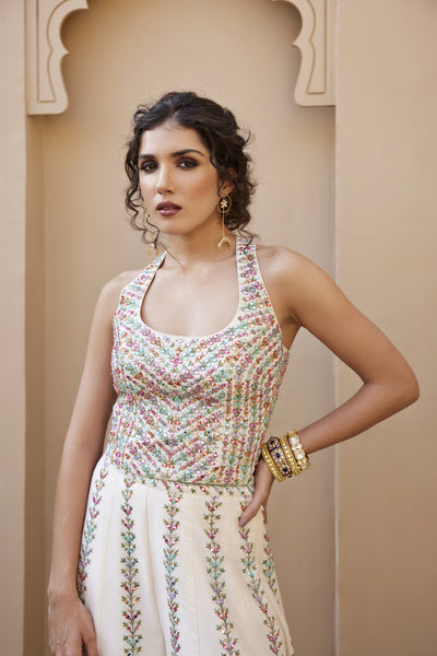 Chamee and Palak Savi Pant Set indian designer wear online shopping melange singapore