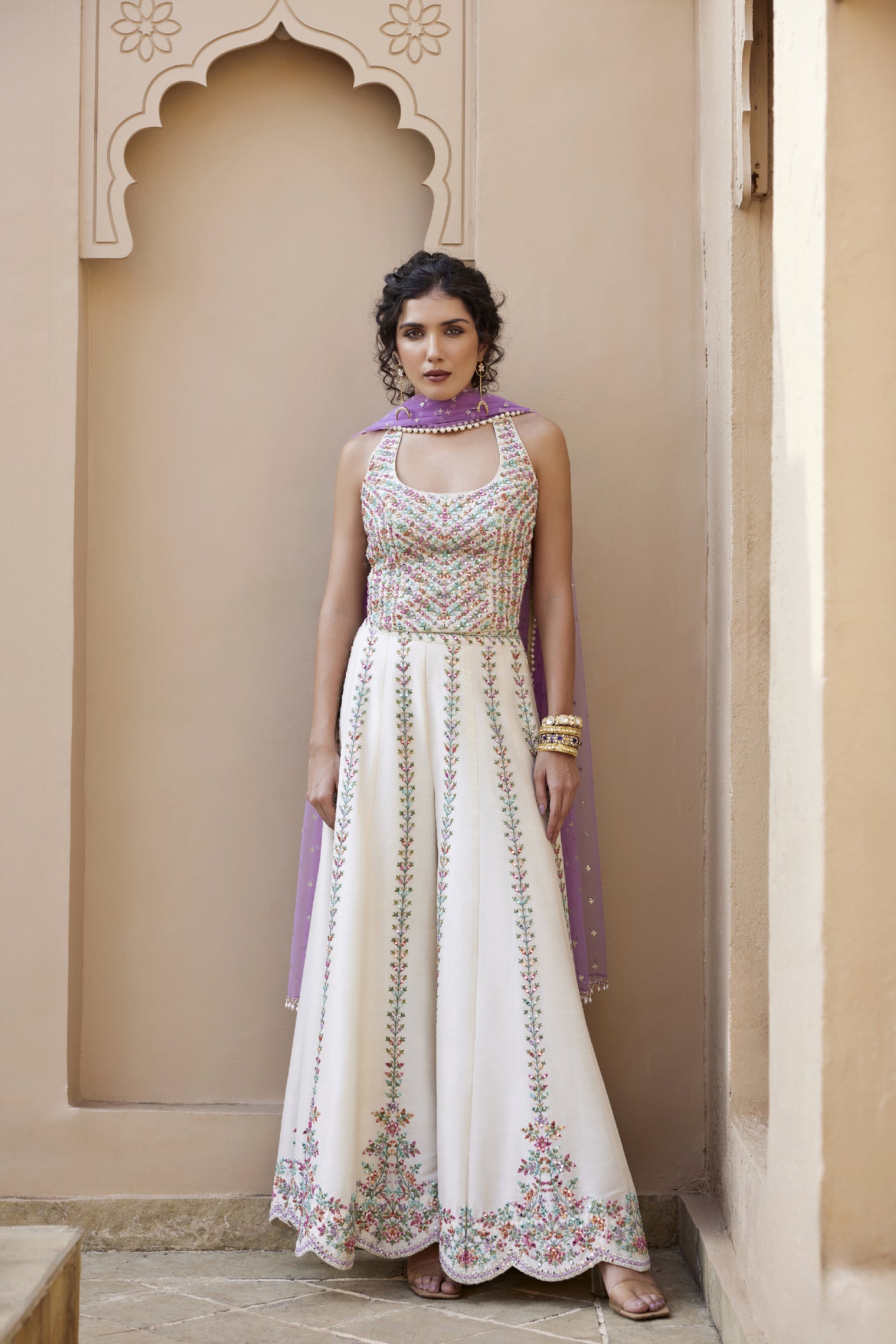 Chamee and Palak Savi Pant Set indian designer wear online shopping melange singapore