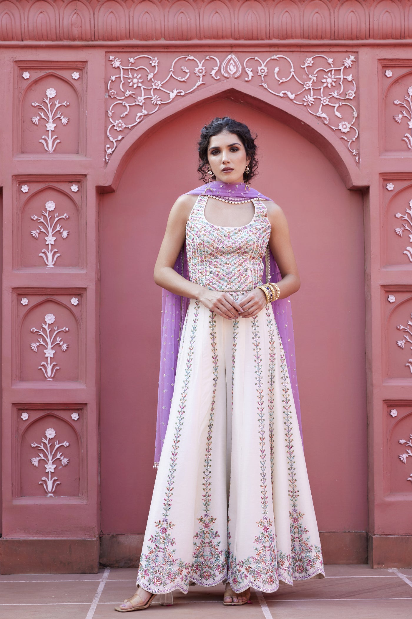 Chamee and Palak Savi Pant Set indian designer wear online shopping melange singapore