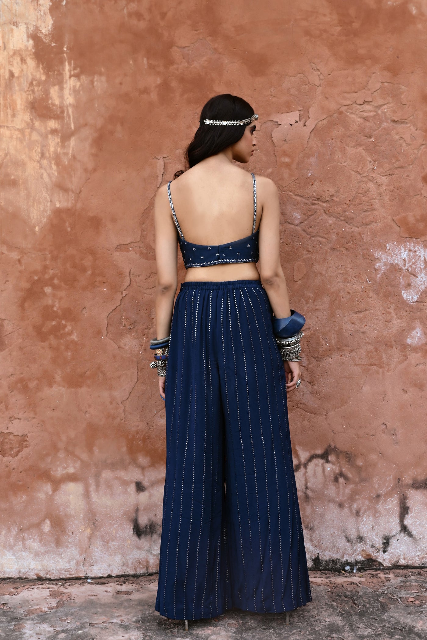 Chamee and Palak Savli Jacket Set Indian designer wear online shopping melange singapore