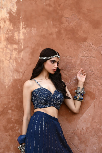 Chamee and Palak Savli Jacket Set Indian designer wear online shopping melange singapore