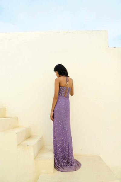 Chamee and Palak Zia Slit Skirt Setr indian designer wear online shopping melange singapore 