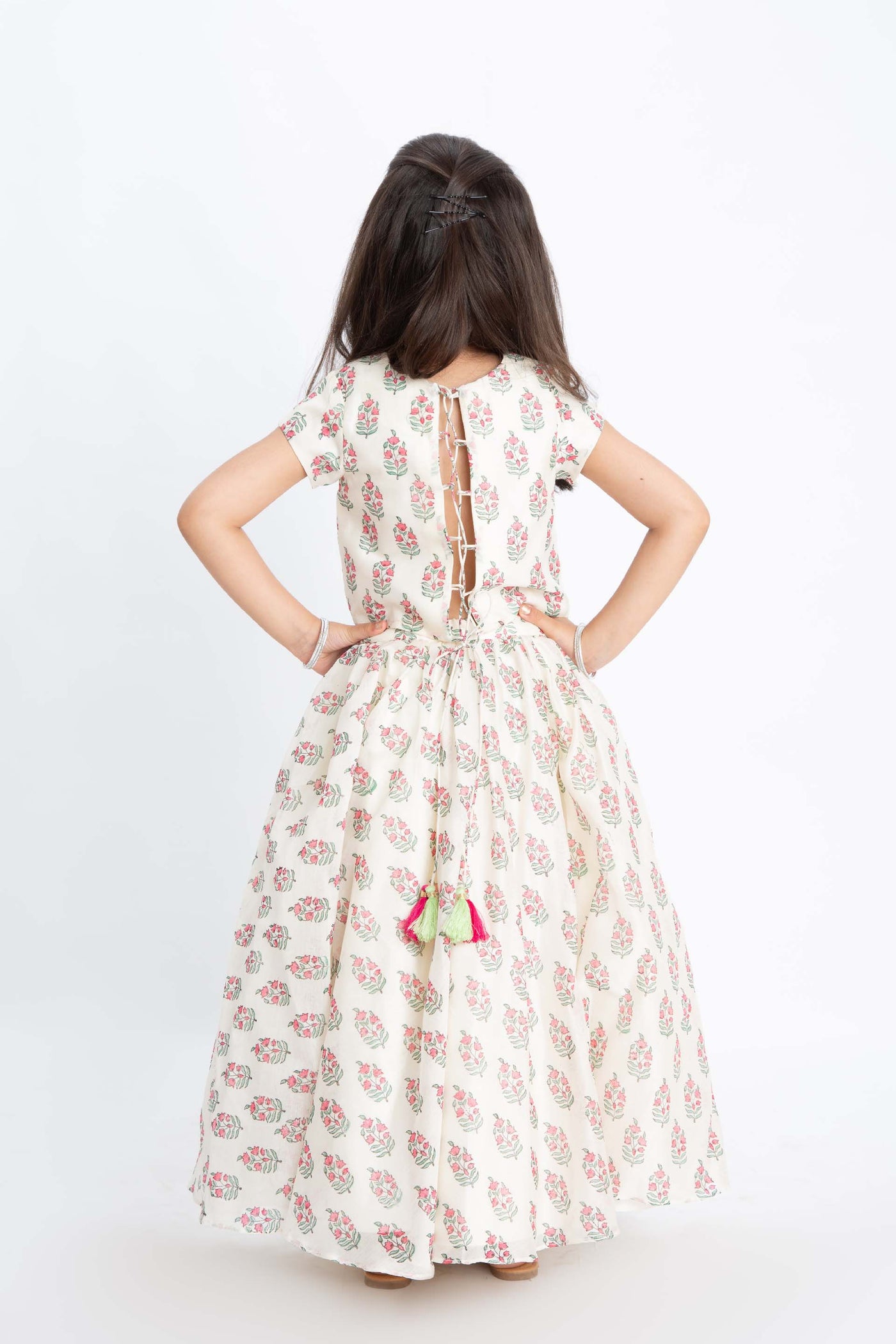 Coo Coo Royal Chanderi Ghagra indian designer online shopping melange singapore