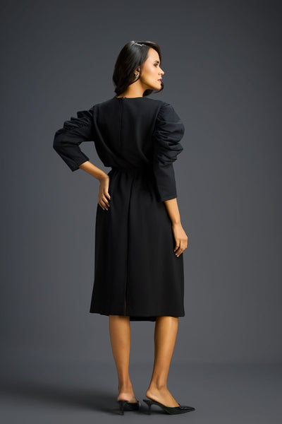 Deepika Arora Black Dress Indian designer wear online shopping melange singapore 