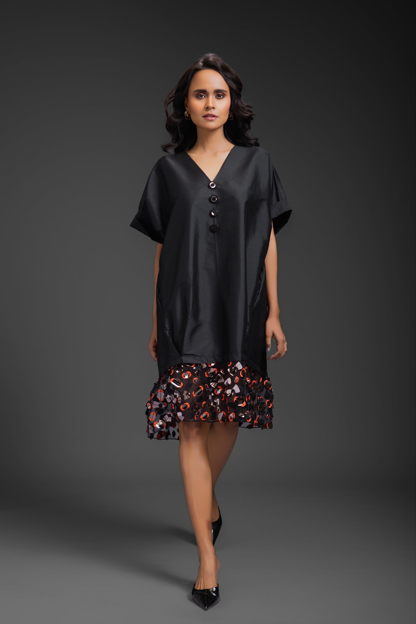 neon dress online india Buy Neon Green Silk Satin Dress by Designer STEPHANY Dresses Green Satin Contemporary Wear Online at Ogaan.com