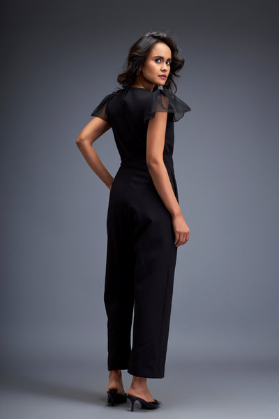 Deepika Arora Sleek Modern Silhouette Jumpsuit indian designer wear online shopping melange singapore 