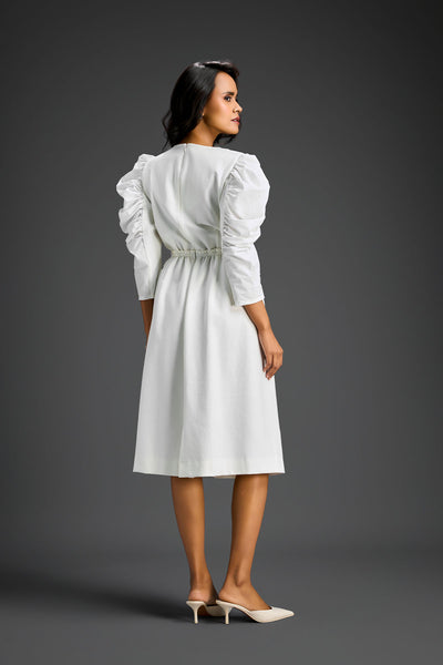 Deepika Arora White Dress Indian designer wear online shopping melange singapore