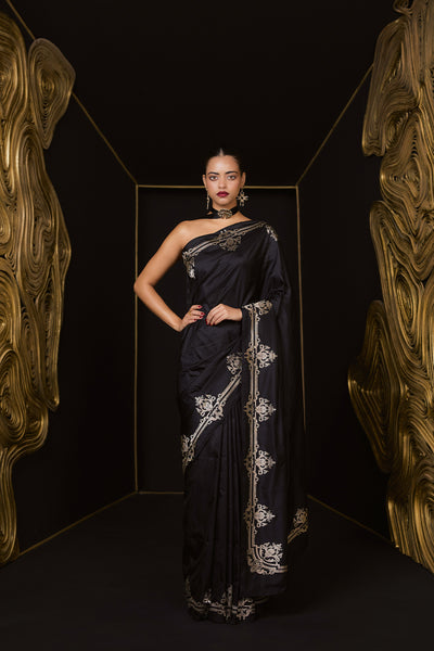Ekaya The Goth Bride Saree indian designer wear online shopping melange singapore 