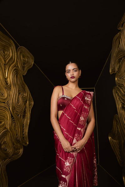 Ekaya The 'Together Always' Saree indian designer wear online shopping melange singapore 