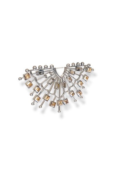 Esme Cosmic Cadence Earring Silver indian designer wear online shopping melange singapore