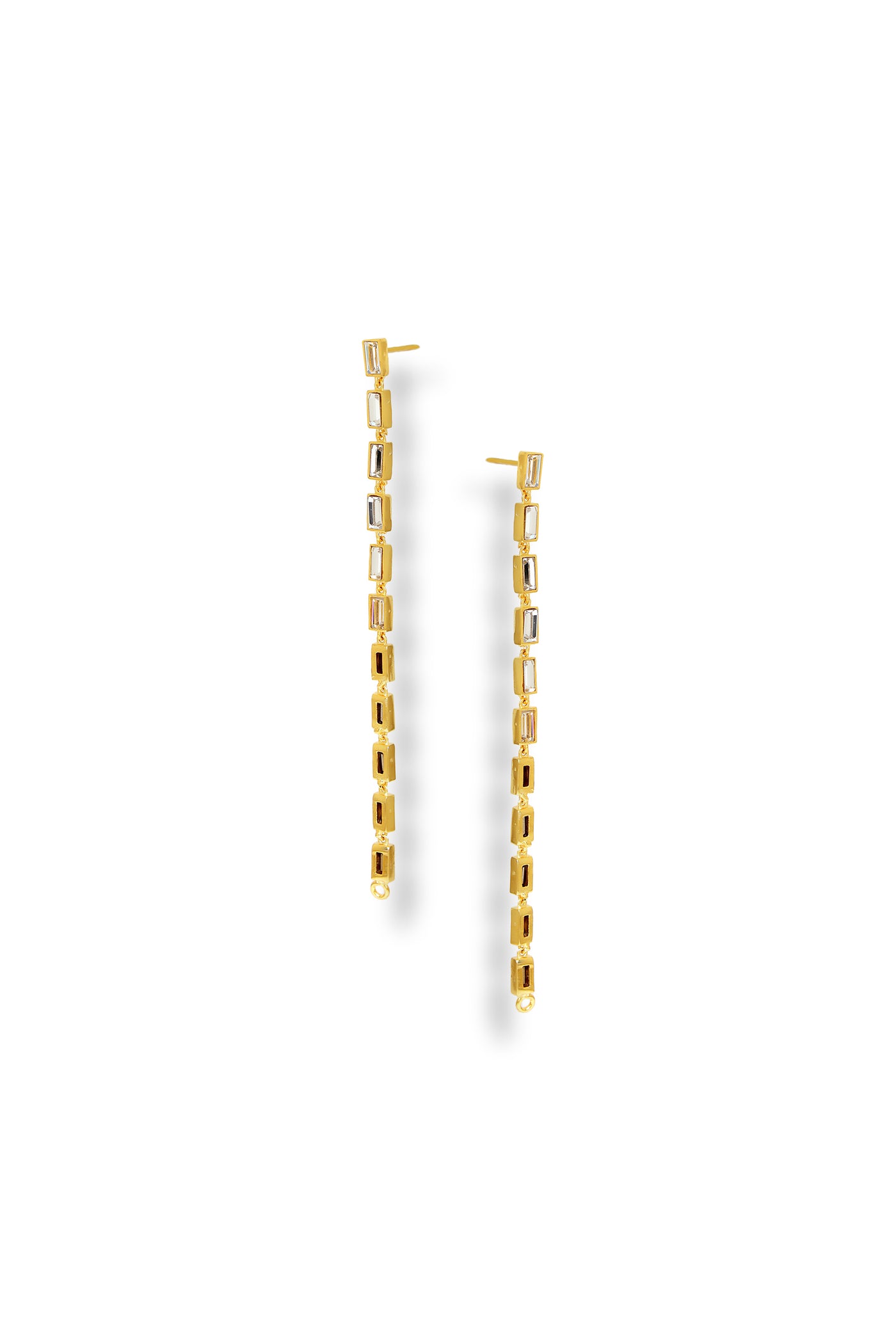 Esme Dawns Reflection Earring Crystal indian designer wear online shopping melange singapore