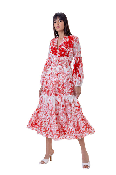 Gaya Fia Dress indian designer wear online shopping melange singapore