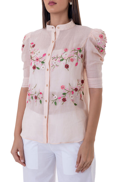 Gaya Gilia Shirt indian designer wear online shopping melange singapore