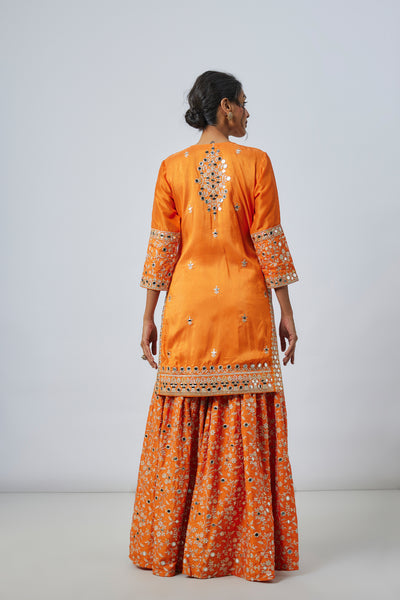 Gopi Vaid Aadhira Sharara Set indian designer wear online shopping melange singapore