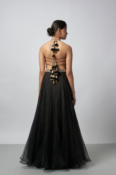 Gopi Vaid Aashreen Lehenga Set indian designer wear online shopping melange singapore